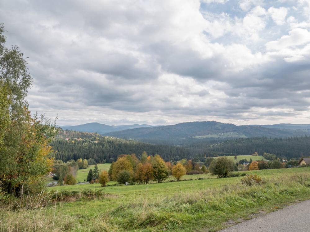 Zielony szlak rowerowy Kamesznica - Laliki